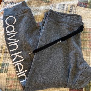 Grey sweats, size M